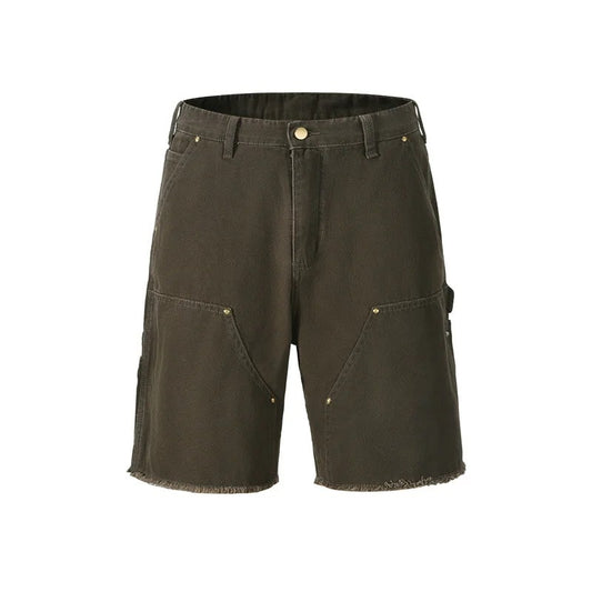 Olive Shorts Jeans