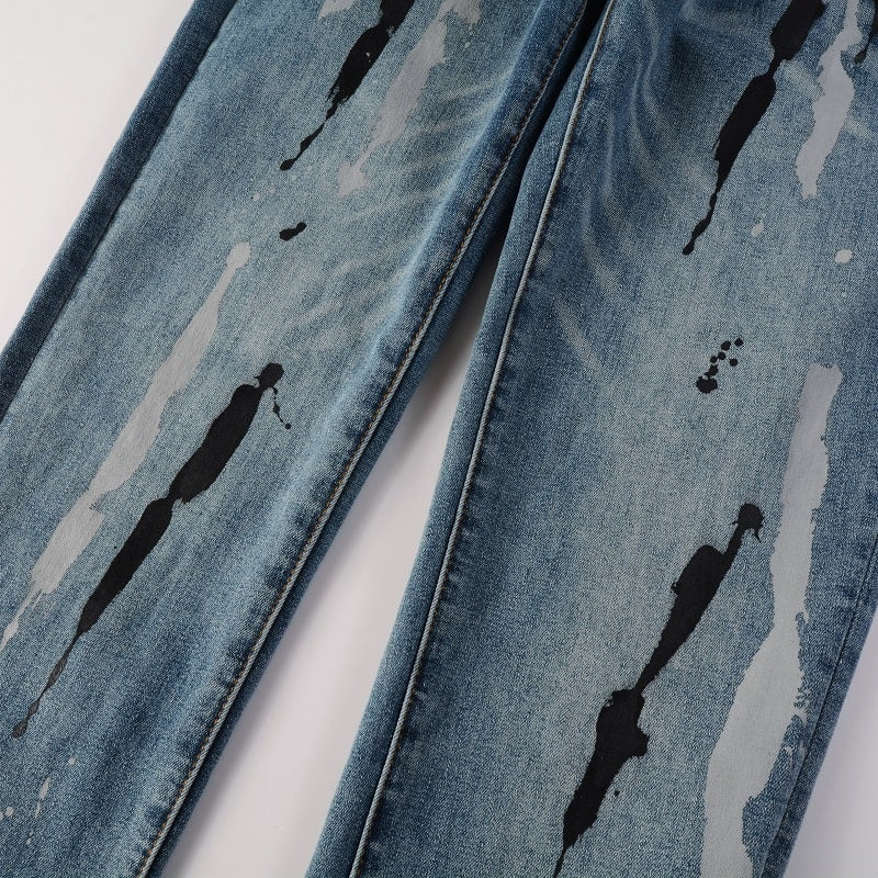 Scratched Jeans