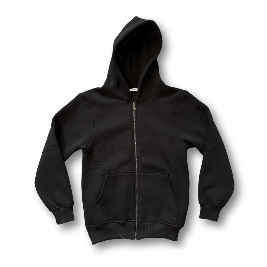 TVE Schwarzer Hoodie